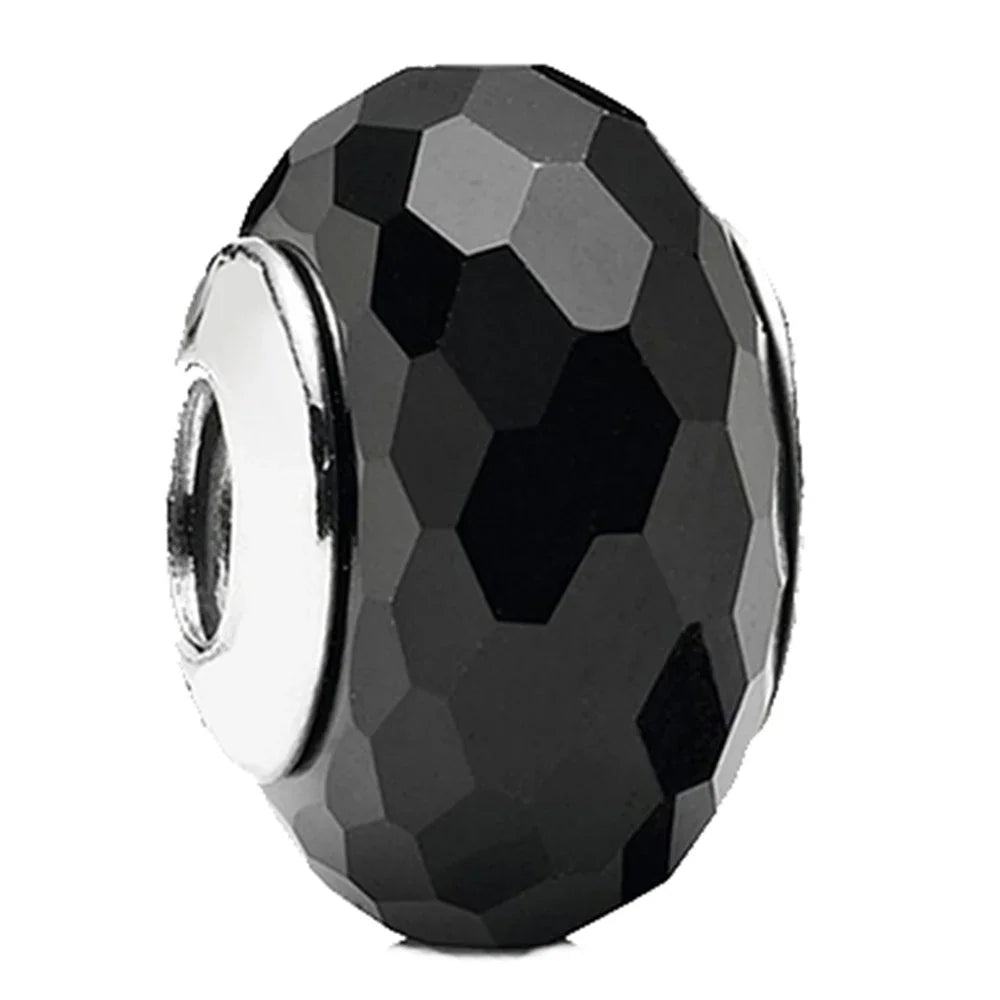 Original Murano Glass 925 Sterling Silver Butterfly Flower Leaf Rainbow Charm Bead | Cosmic DIY Bracelet Jewelry Gift for Women