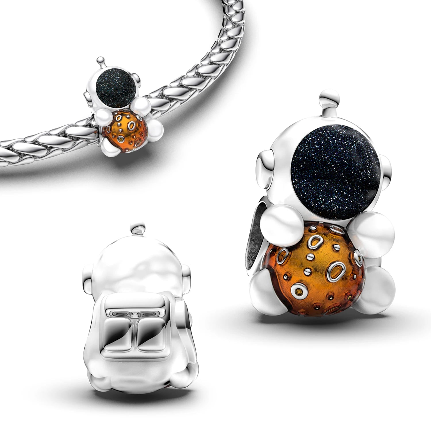 925 Sterling Silver Italian Pendant Charms | DIY Bracelet Beads & Accessories | Mom Gift Jewelry