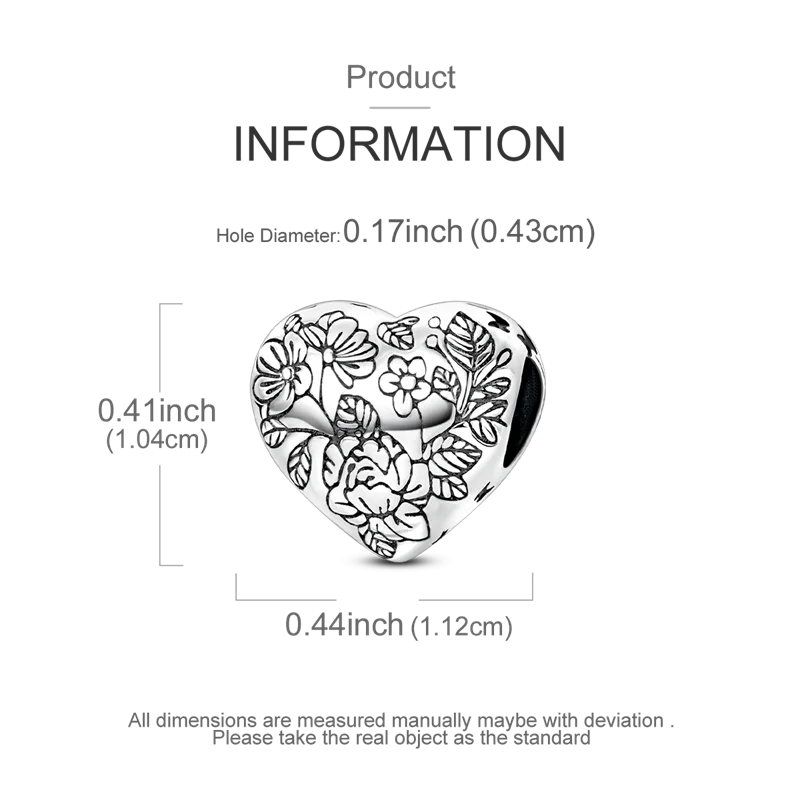 925 Sterling Silver Star, Moon & Heart Safety Chain | CZ Beads Angel Wing Charm for Original Bracelet DIY Jewelry