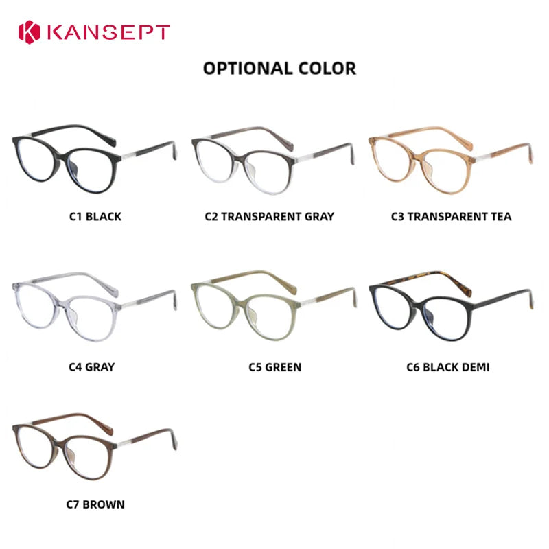 KANSEPT Women’s Grade Glasses – Photochromic Myopia Eyeglasses & Sunglasses | Men & Women Fashion Reading Eyewear