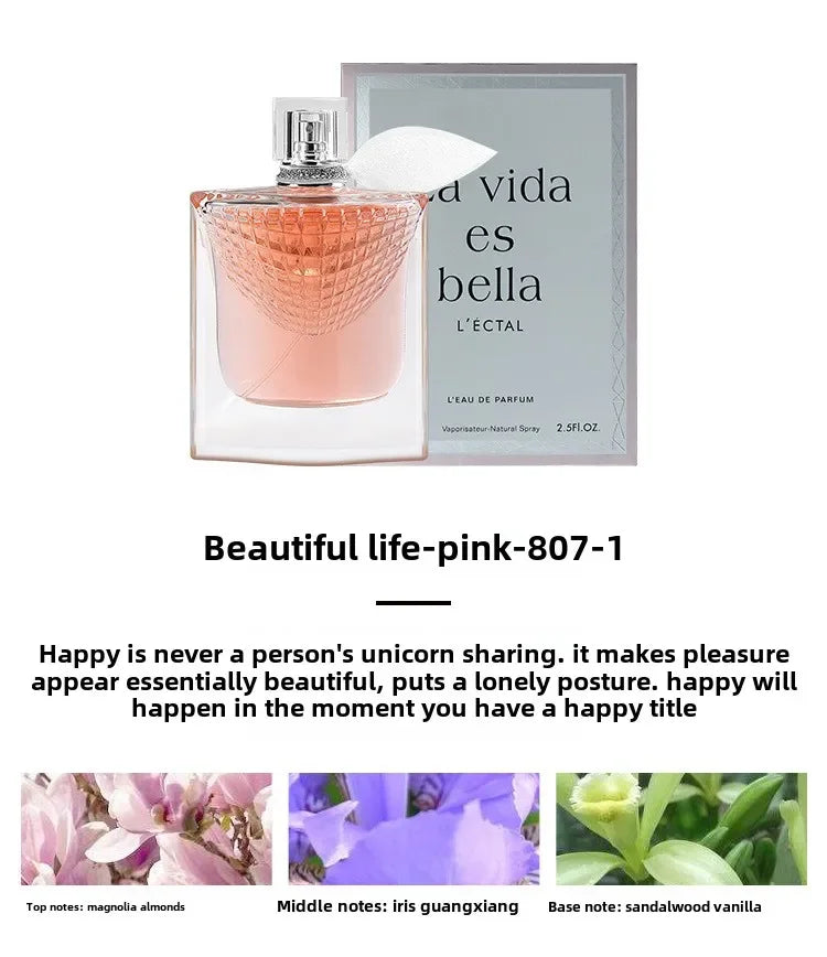 Woman Perfume – Love Rose Floral Scent | Long-Lasting Sexy Lady Parfum | Female Fragrance Cologne for Women