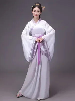 Vintage Women’s Top & Skirt 2-Piece Set – Princess Hanfu Costume Cosplay Elegant Traditional Chinese Clothing 👘✨