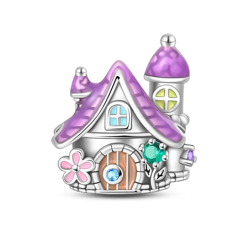 925 Sterling Silver Halloween Charms | Skull, Pumpkin, Bat, Ghost & Coffin Luminous Beads Fit Pandora Bracelet DIY Jewelry Gift