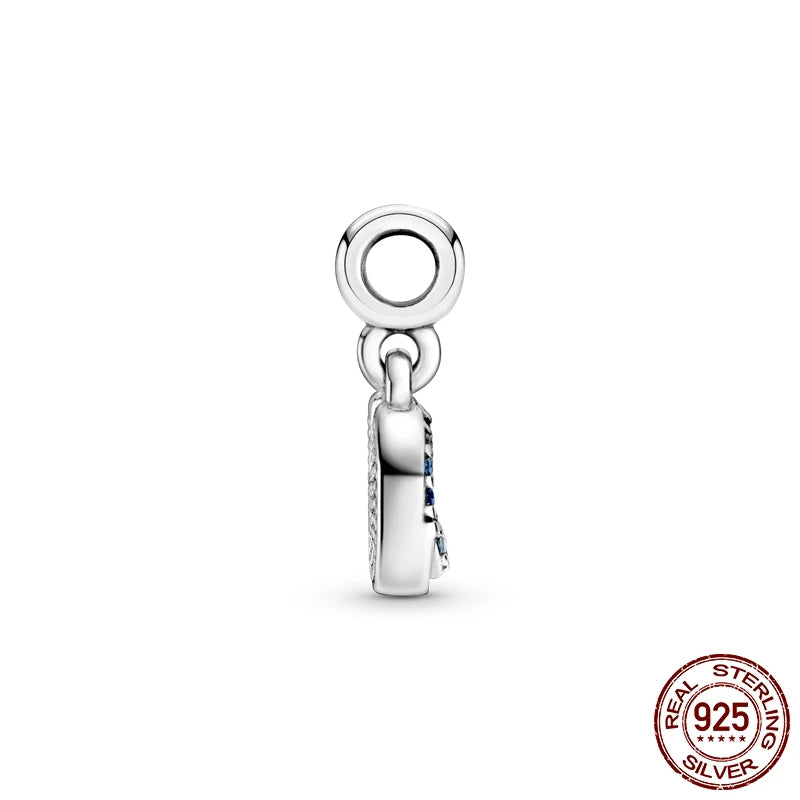 925 Silver 👁️ Eye Medallion Pendant | Pandora Fit DIY Connector Charm