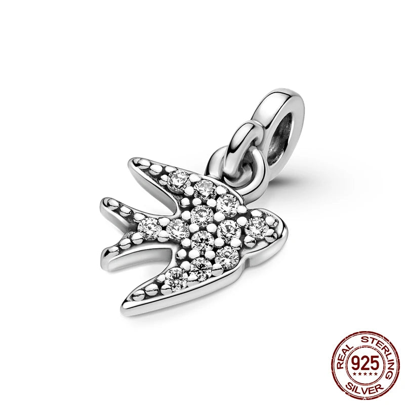 925 Silver 👁️ Eye Medallion Pendant | Pandora Fit DIY Connector Charm