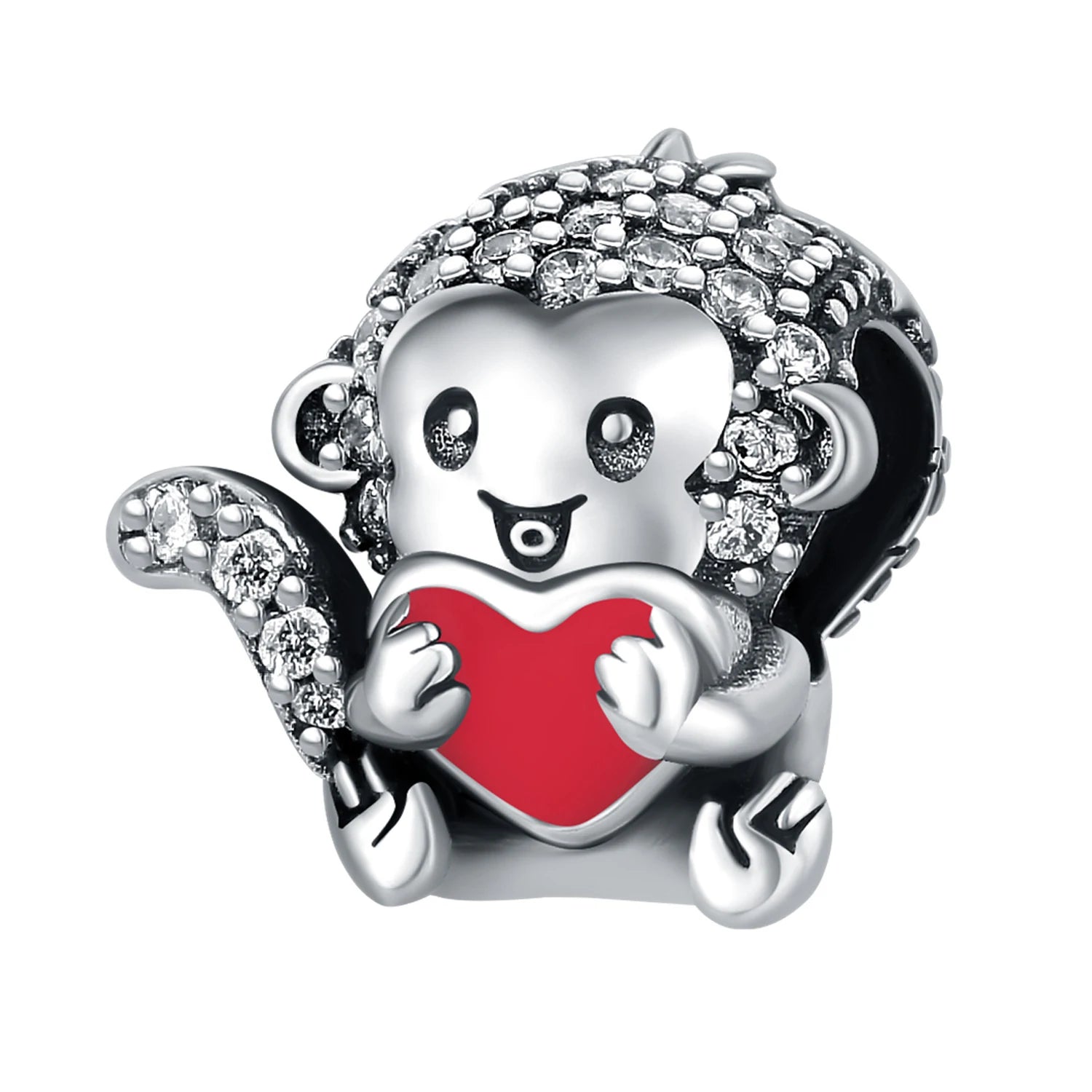 925 Sterling Silver Cute Panda & Penguin Charm Bead | Fun Animal Pendant for Women DIY Bracelet Jewelry Gift