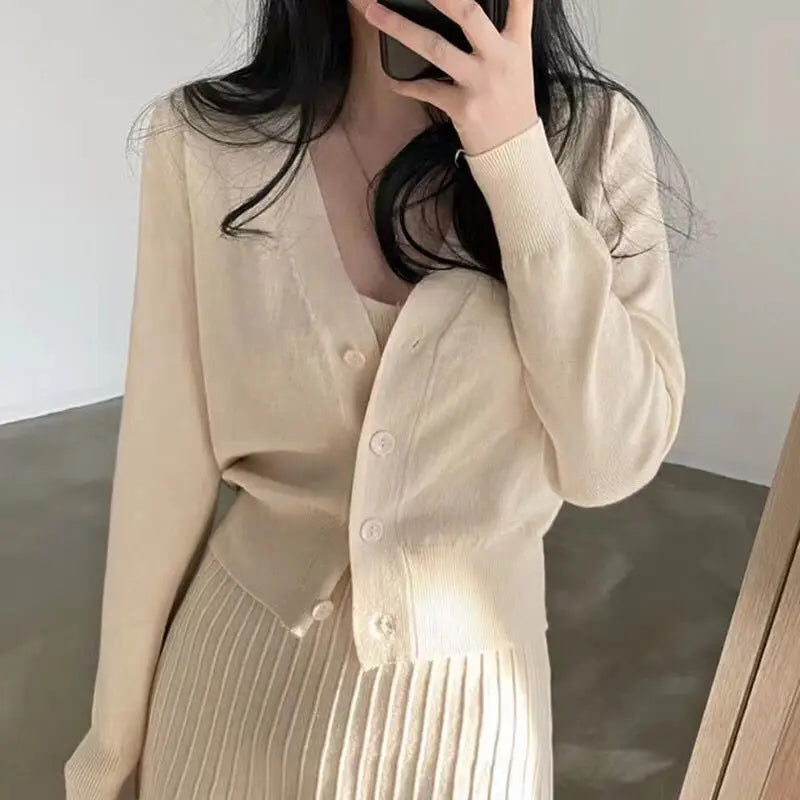 Autumn Winter New Slim Fit Strap Dress – Casual Versatile Long Sleeve Maxi Skirt | Elegant Polyester Fiber Outerwear Dress