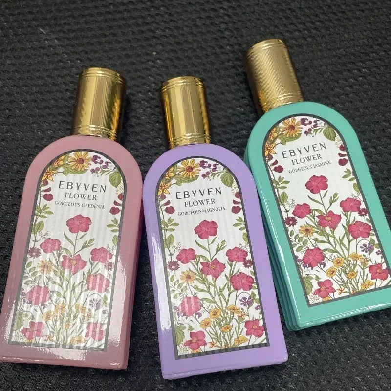 Women's Floral Perfume – Jasmine Gardenia Magnolia Eau de Toilette 50ml | Fresh Natural Long-Lasting Dreamy Floral Fragrance