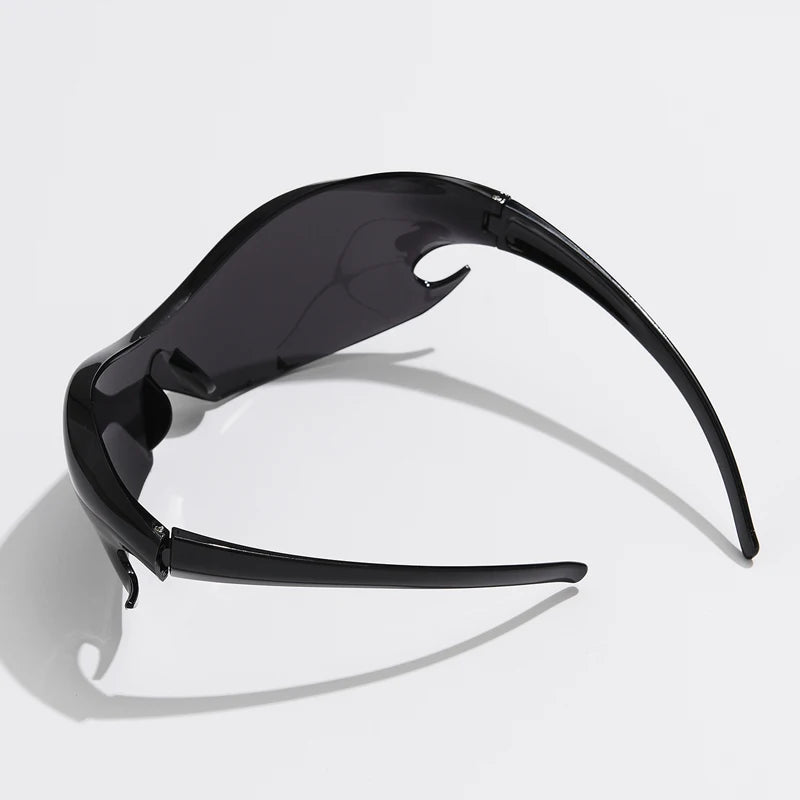 Men Brand Sports Punk Y2K Sunglasses – Women Unique One-Piece Goggle Sun Glasses | Cycling Hip Hop Shades UV400