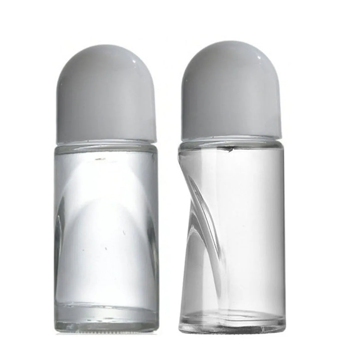 1/3/10PCS 50ML Clear Glass Roller Bottles – Extra Large Roll-On Perfume & Oil Bottle | Underarm Application