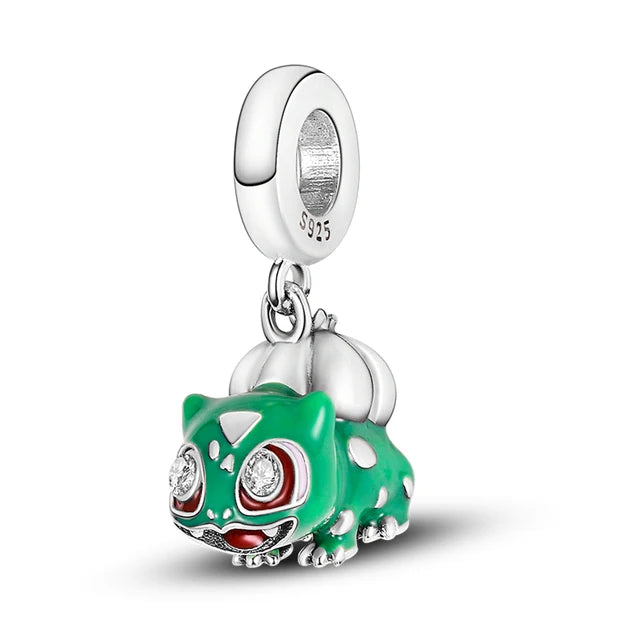 MINISO Disney 925 Sterling Silver Cheshire Cat & Remy Mouse Charms | Fit Original Bracelet Necklace Women Jewelry Gift