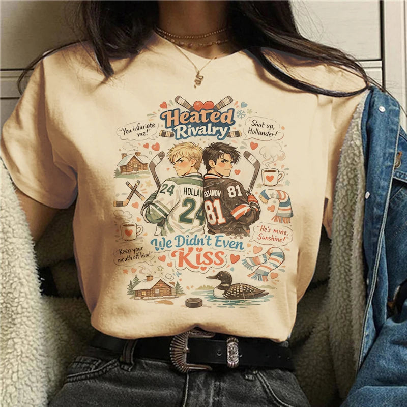 Unisex Vintage Graphic T-Shirt – Crew Neck Short Sleeve Casual Tee for Women & Men 👕🔥