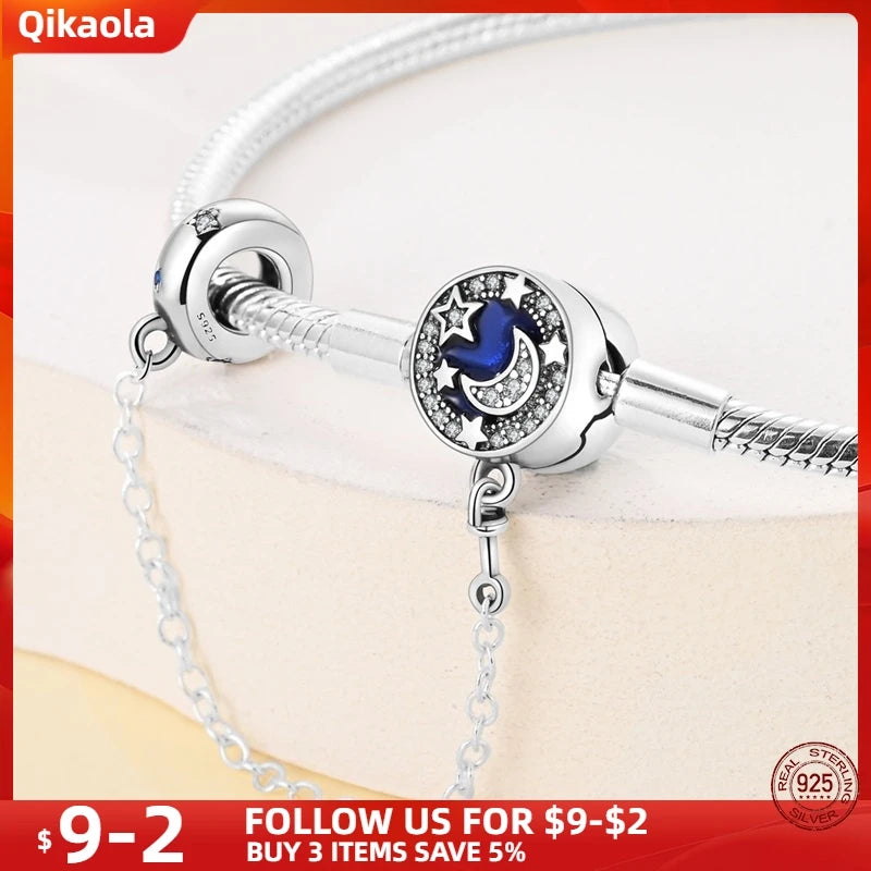 S925 Sterling Silver Snake Bone Chain Bracelet | Pandora Fit DIY Jewelry