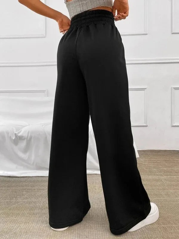 Women’s Autumn 2023 Sports Pants | Straight Tube Loose Fit Wide Leg Dance & Outdoor Casual Trousers