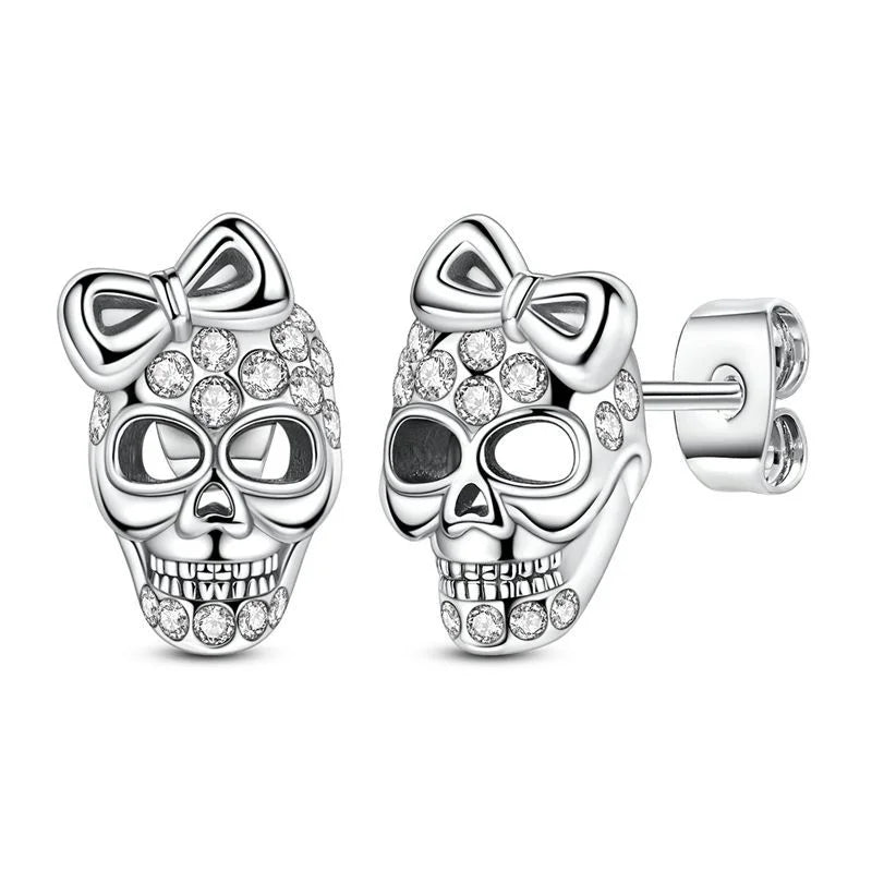 Original 925 Sterling Silver Halloween Charms | Pumpkin, Skull, Witch & Ghost Beads for Earrings, Pendants, Bracelets & Necklaces