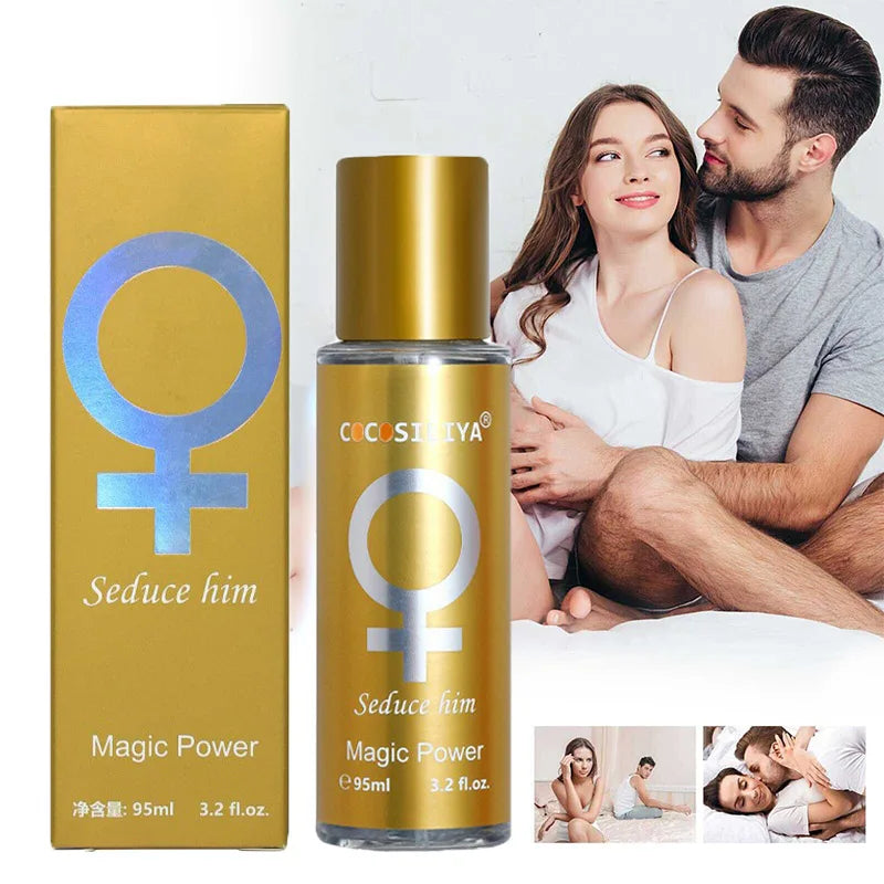 90ml Pheromone Seductive Perfume for Men – Long-Lasting Body Spray to Attract Women | Charming Flirting Dating Scent