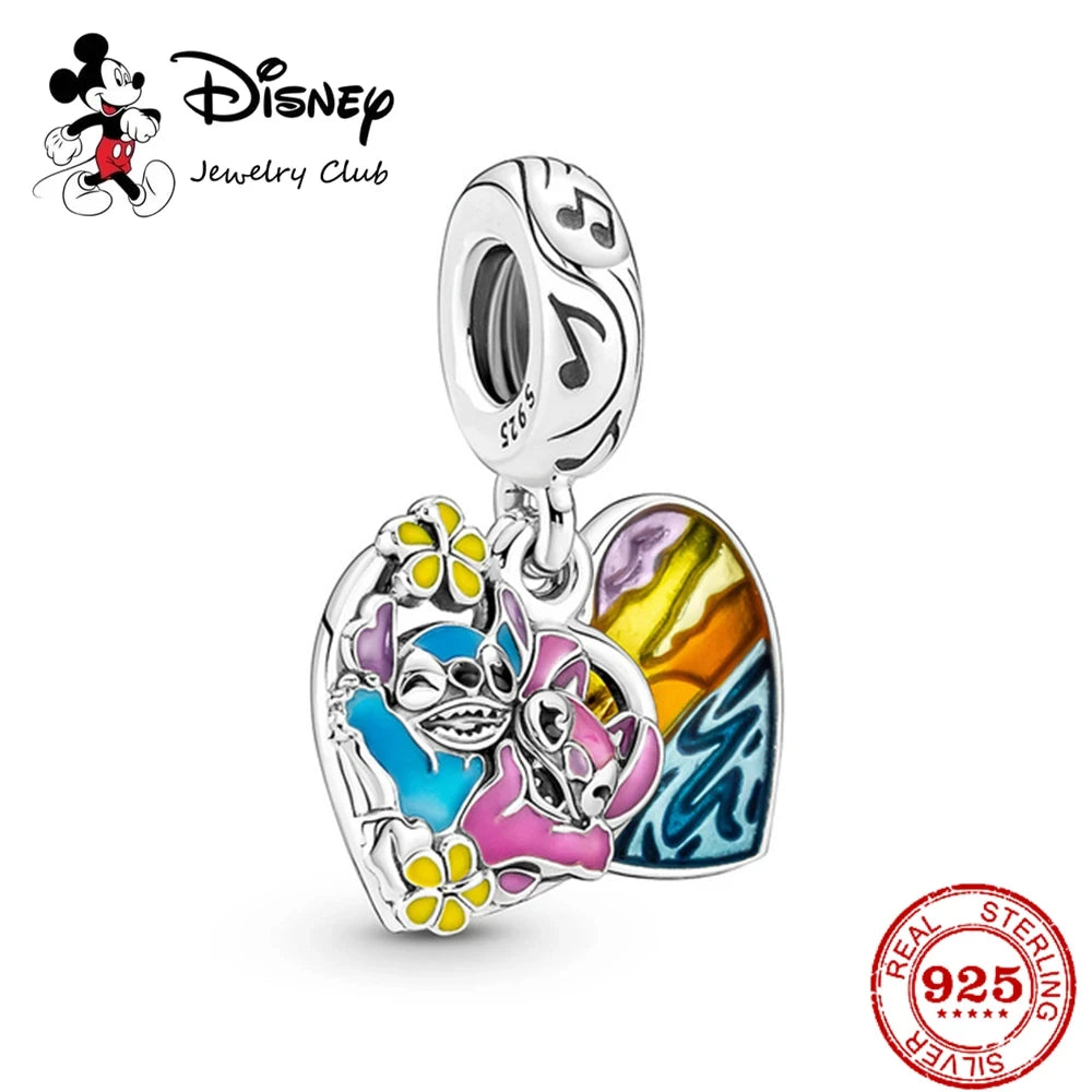 Miniso Disney 925 Sterling Silver Christmas Eve Series Charms | Poker Jack Skull Beads Fit Original Bracelet Women Jewelry Gift