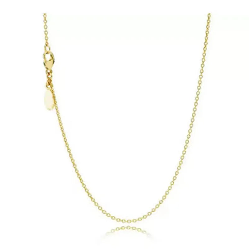 Popular 925 Sterling Silver Three-Color Heart & Ball Necklace | Women’s Exquisite Jewelry Gift