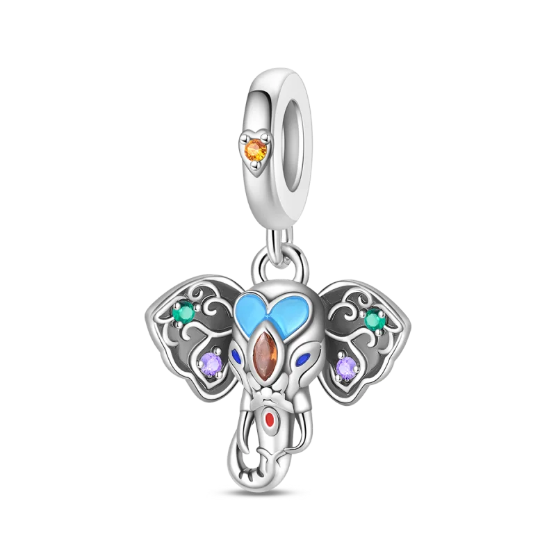 New Original 925 Sterling Silver Animal Charms | Cute Capybara, Elephant & Cat Beads for Bracelets DIY Jewelry