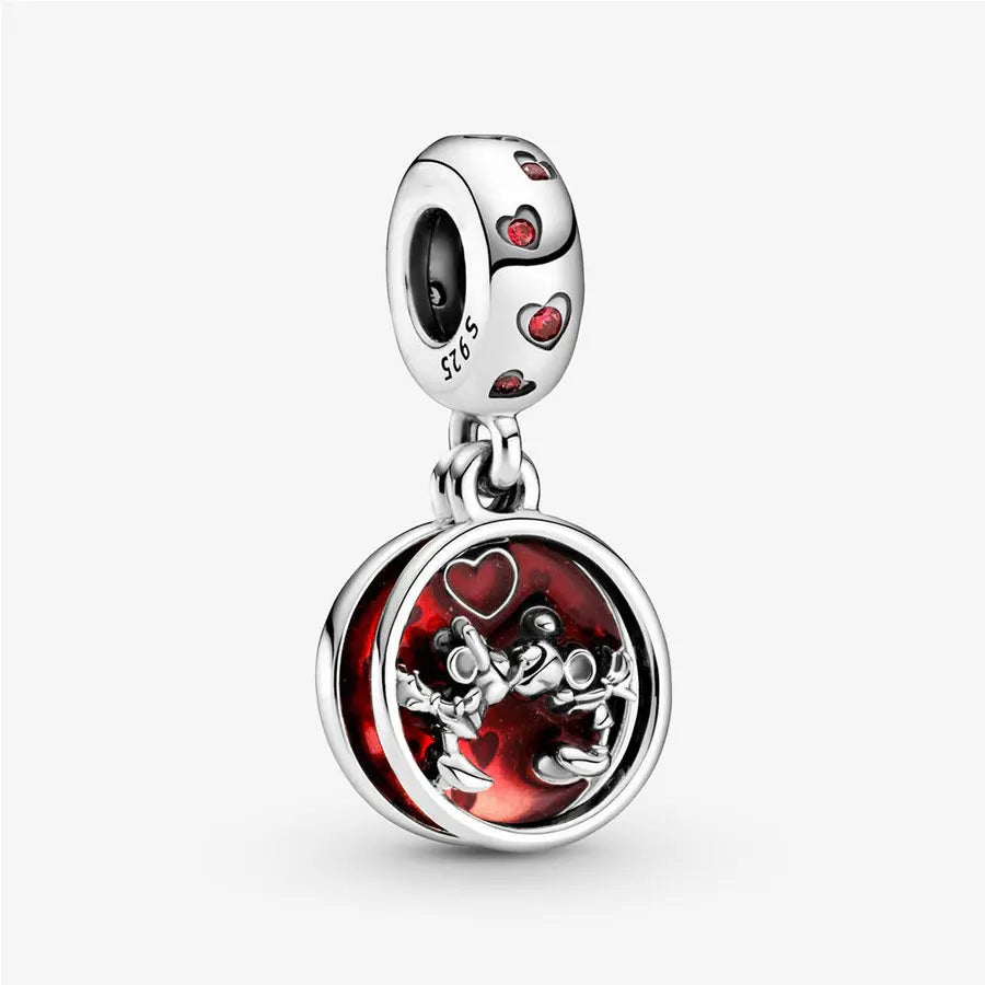 2025 925 Sterling Silver Lucky Ladybug Key Pendant Charm Bead | Fits Original Bracelet DIY Jewelry Making
