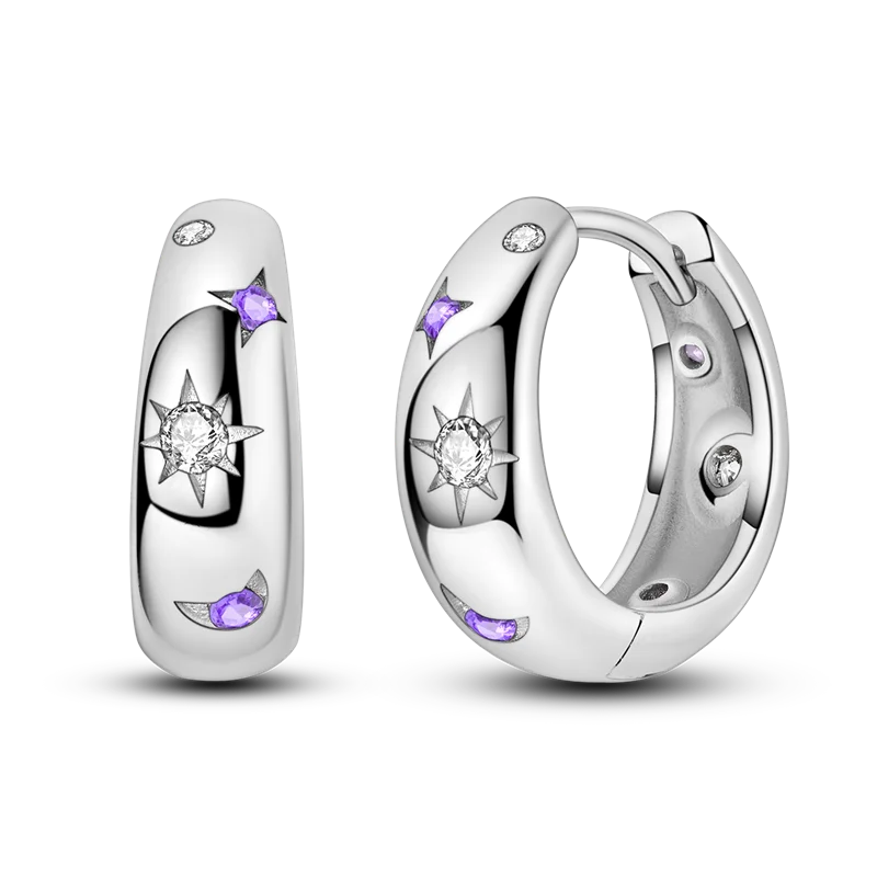 925 Sterling Silver Luminous Firefly Earrings | Original Design Pendant Earrings for Women – Luxury Wedding & Anniversary Jewelry Gift