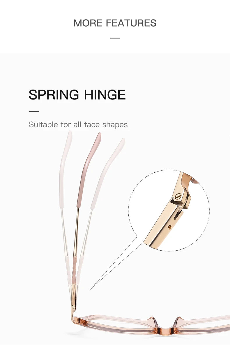 VICKY Square Frame Glasses 👓 Women’s Anti-Blue Light Prescription PFD2211