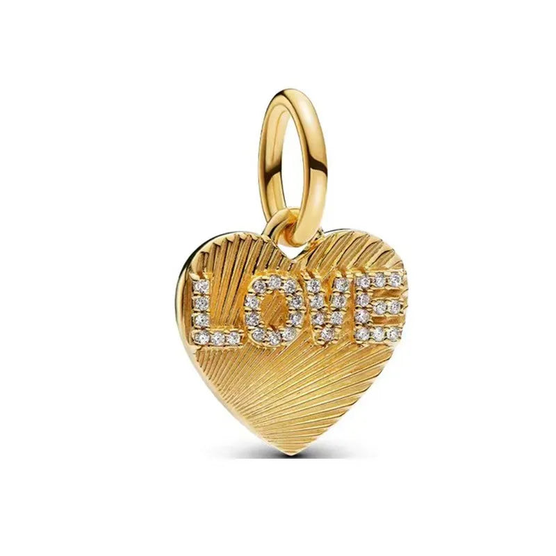 2025 S925 Sterling Silver Disney All-Star Pendant Beads | Fit Original Pandora Bracelet Women’s Fashion Jewelry