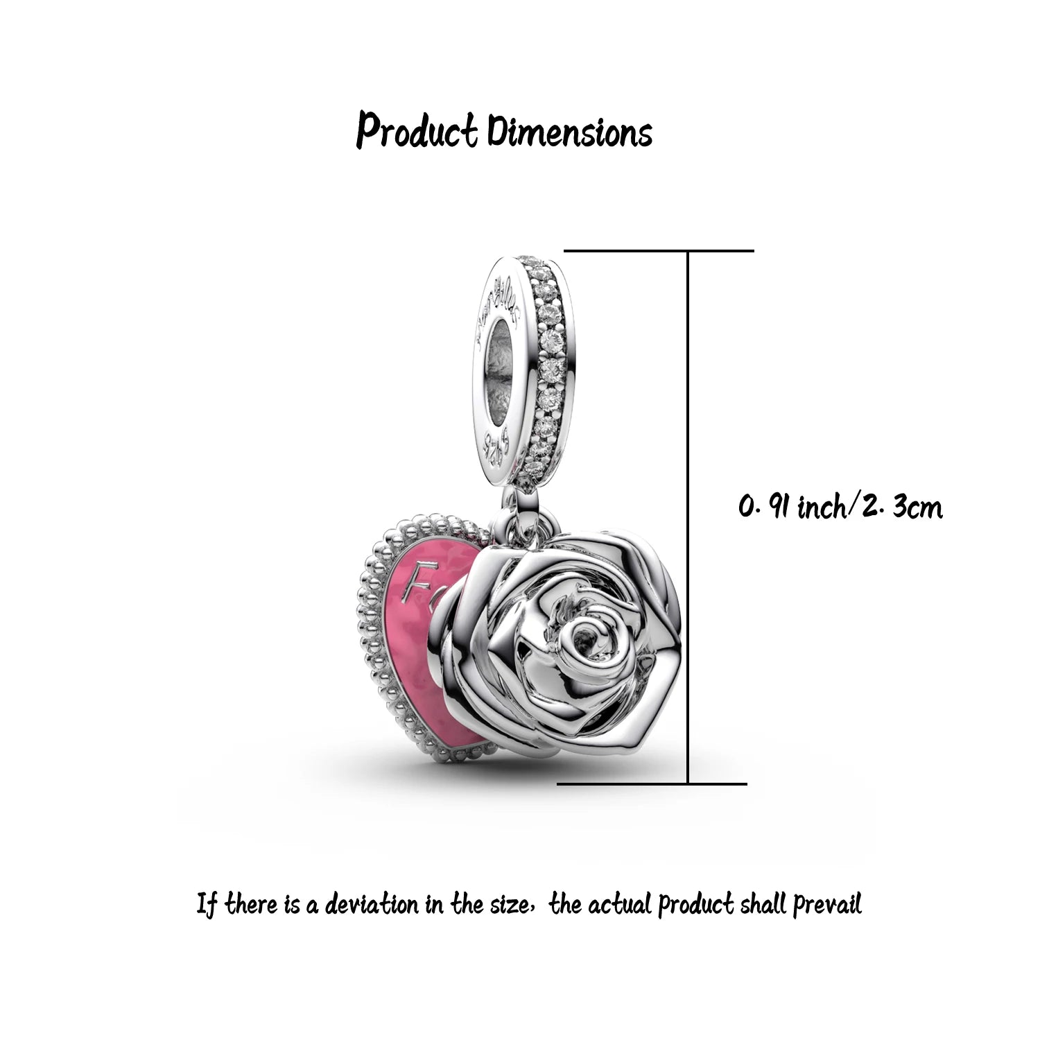 925 Sterling Silver Italian Charms | Real Silver Beads for Original Bracelets & DIY Jewelry for Women