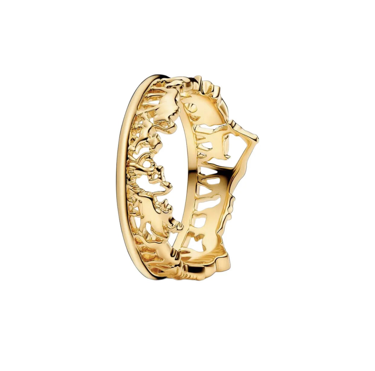 Fashion 925 Sterling Silver Disney Classic Crown & Heart Bow Mickey Mouse Ring | Women’s Anniversary Jewelry Gift