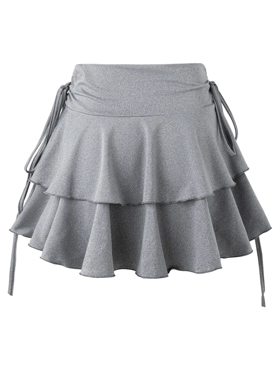 2025 Women’s Summer Solid Color Skirt – High Waist Slim Fit Elastic Short Skirt 🌸👗