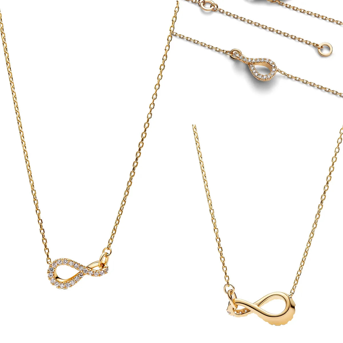 925 Sterling Silver Golden Charms – Horse, Lion & Castle Beads for Bracelets & Necklaces