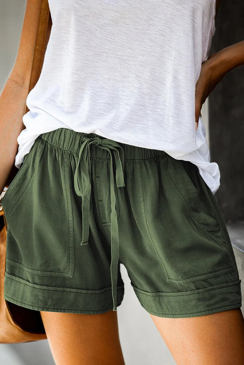 Women’s High Waist Summer Shorts – Sexy Harajuku Casual Feminine Bottoms 🌸☀️
