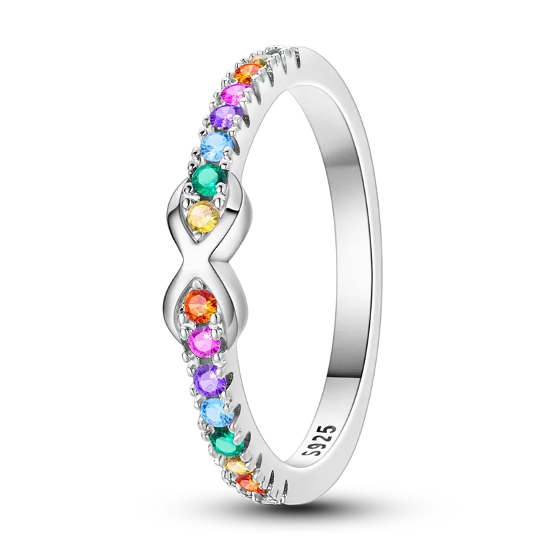 925 Sterling Silver Eternal Love Dewdrop Firefly Glow-in-the-Dark Ring for Women | Fashion Engagement & Wedding Jewelry