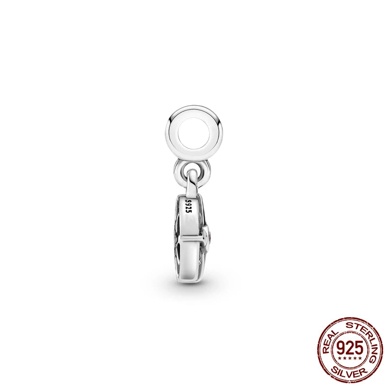 925 Silver 👁️ Eye Medallion Pendant | Pandora Fit DIY Connector Charm