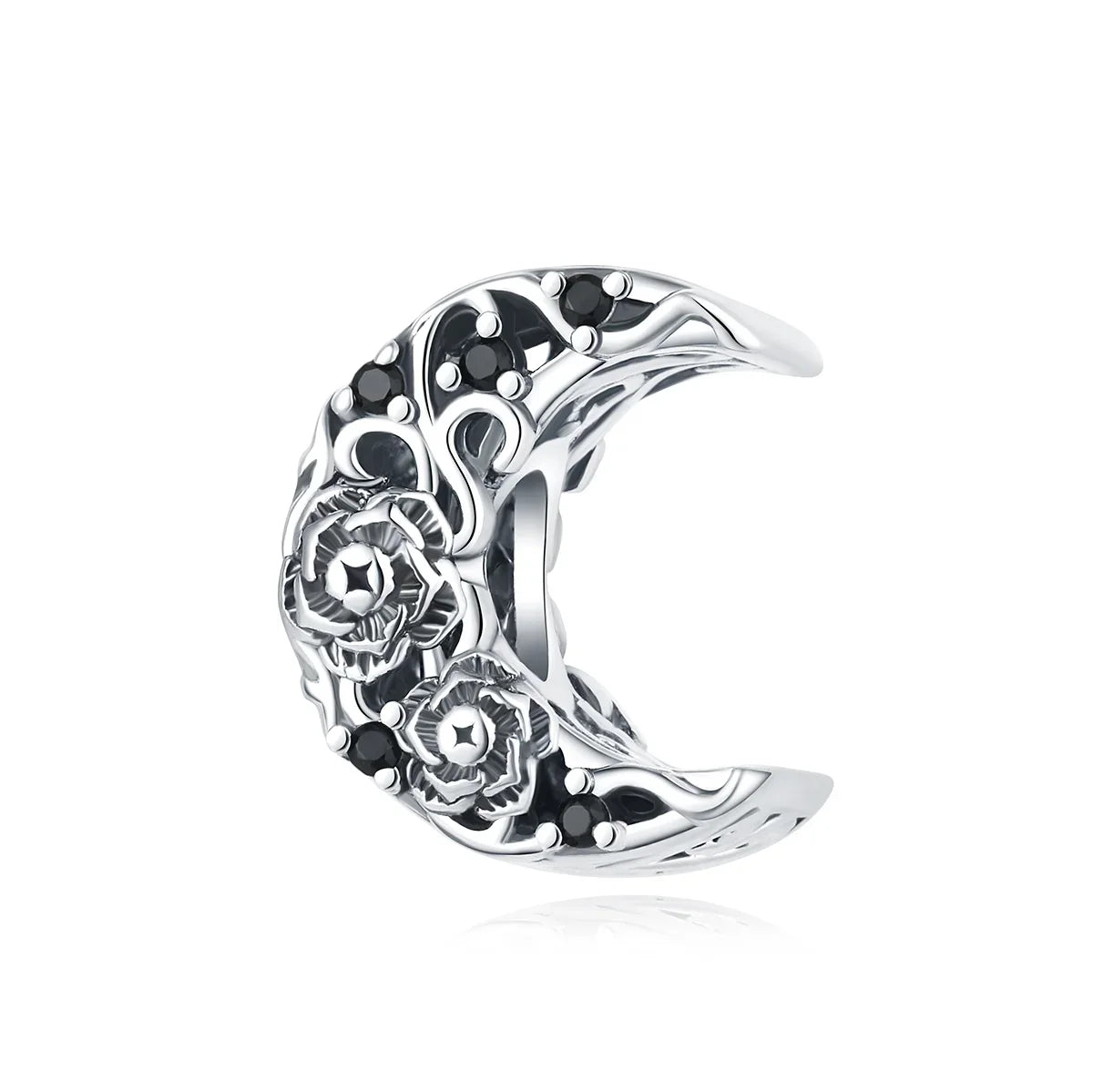 925 Sterling Silver Stars, Moon, Sun & Flower Dangle Earrings – DIY Bracelet Charms