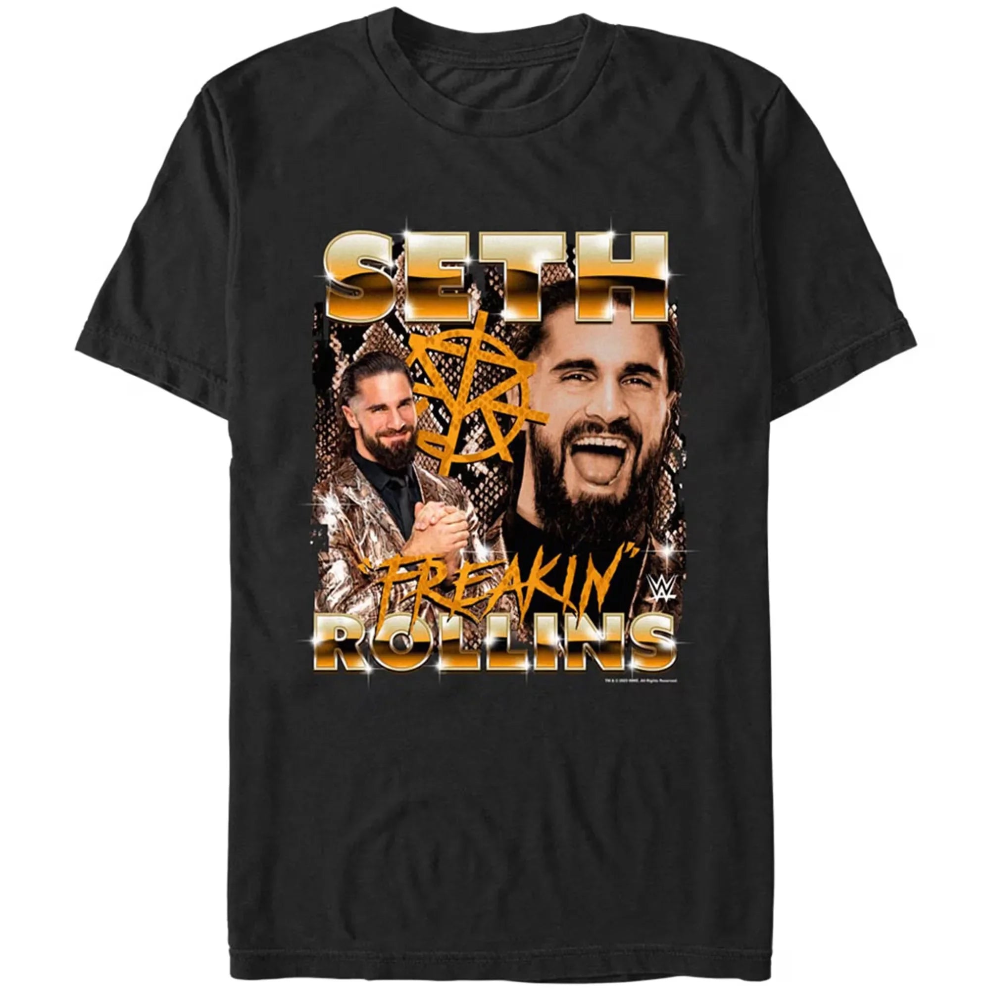 Seth Rollins Burn It Down T-Shirt | Men & Women Black 3D Printed Summer Tee