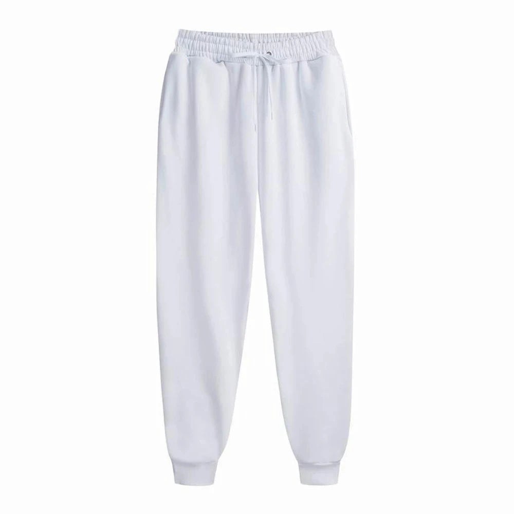 Women’s Casual Sports Pants | Fleece-Lined Running & Jogging Sweatpants | Outdoor Streetwear Trousers
