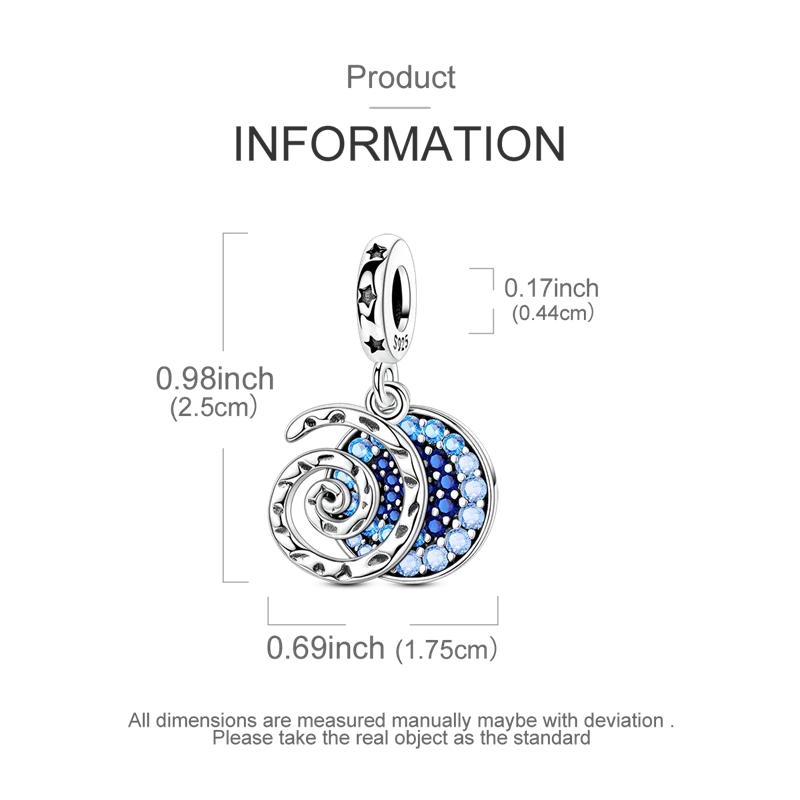 925 Sterling Silver Zircon Bowknot Heart Balloon Charms | Original Pendant Beads Fit Bracelet DIY Fine Jewelry for Women