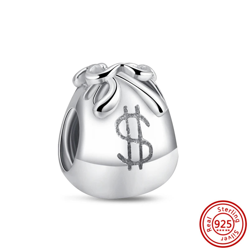 925 Sterling Silver Heart Pave Zircon Family Tree Charm | Fits Original Bracelet Women’s Luxury Jewelry Gift