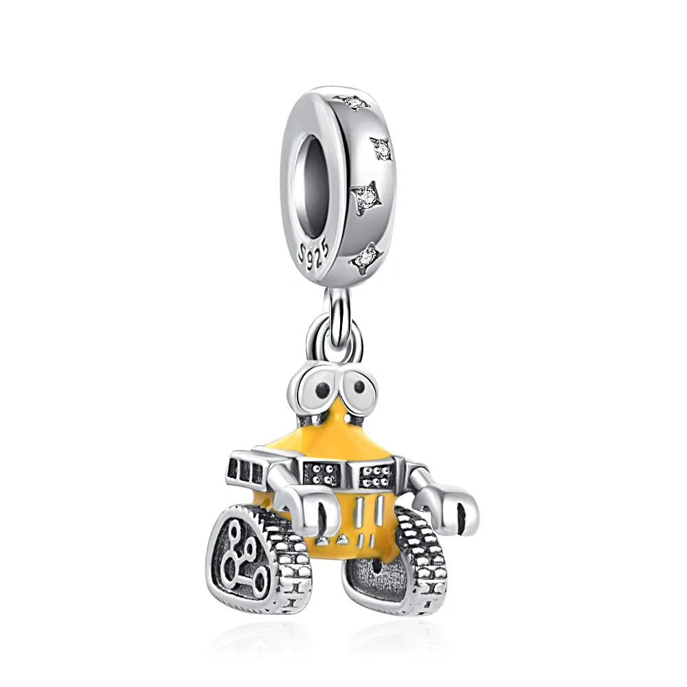 Hot Selling 925 Sterling Silver Duck, Mouse & Cat Charms | Animal Beads Fit Original Bracelet DIY Jewelry Accessories