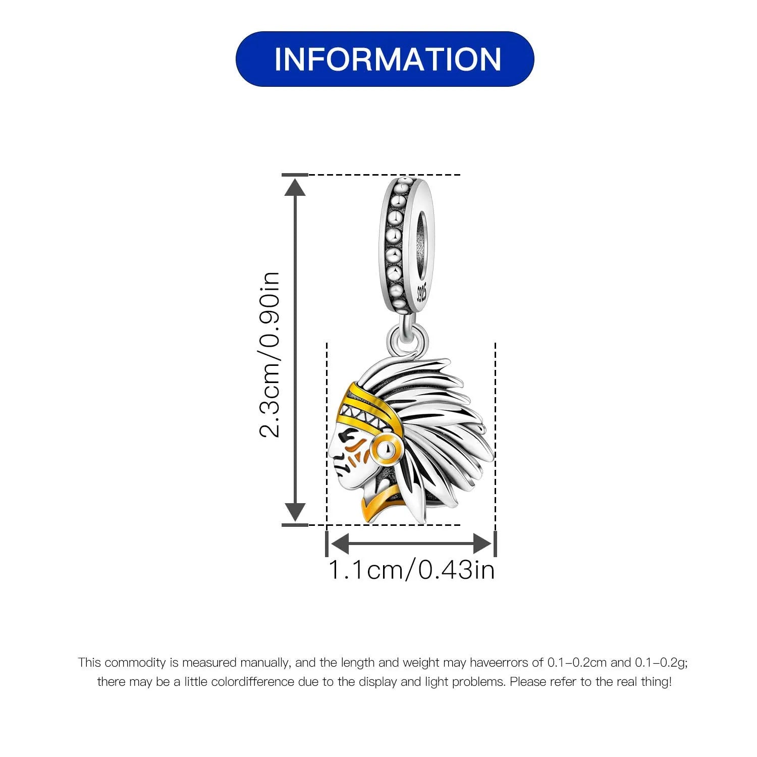 Orstarry 925 Sterling Silver Cartoon Nurse Charm Bead | Cute DIY Bracelet Jewelry Gift for Women