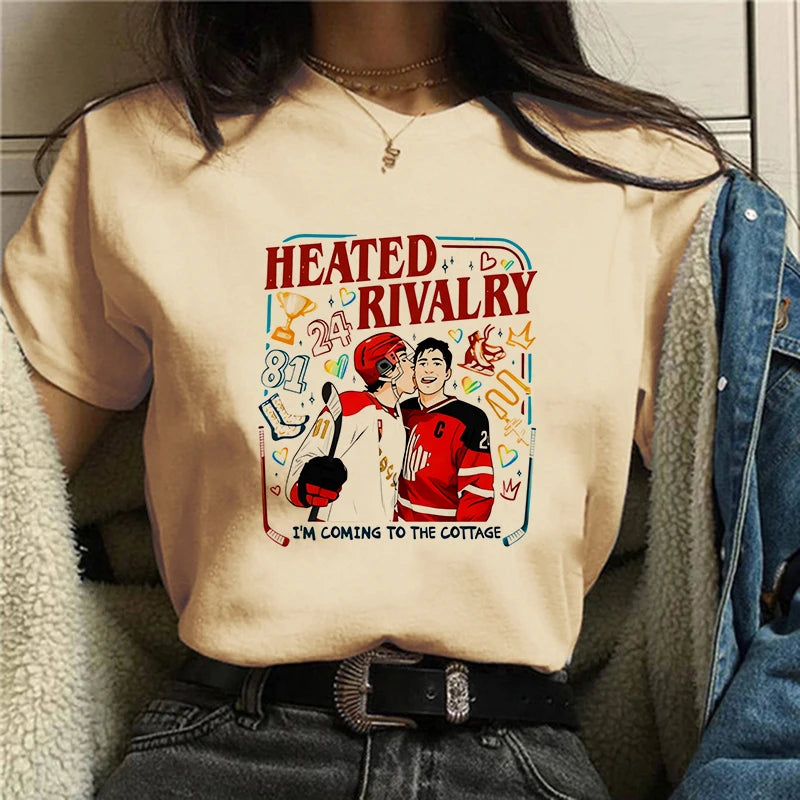 Unisex Vintage Graphic T-Shirt – Crew Neck Short Sleeve Casual Tee for Women & Men 👕🔥