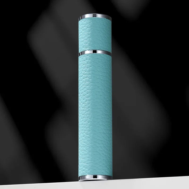 10ML Portable Leather Perfume Bottle – Refillable Compact Atomizer | Travel Spray Bottle Multipurpose