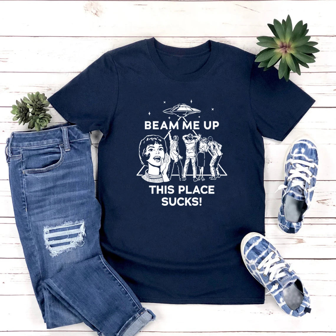 Beam Me Up T-Shirt 🚀 Funny Movie Quote Tee Unisex Short Sleeve ✨