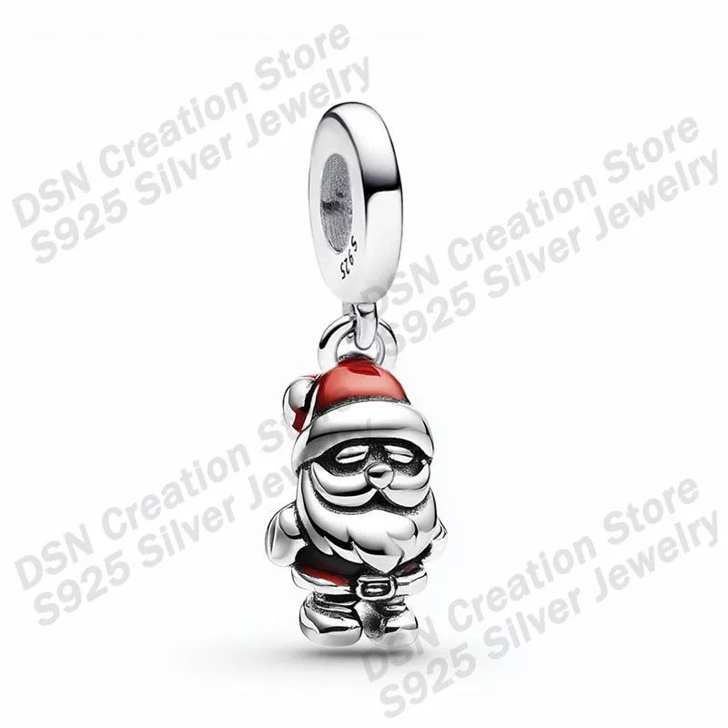 925 Sterling Silver Disney Charms | Stitch, Mickey & Cheshire Cat Beads for Original Bracelet Halloween Jewelry Gift
