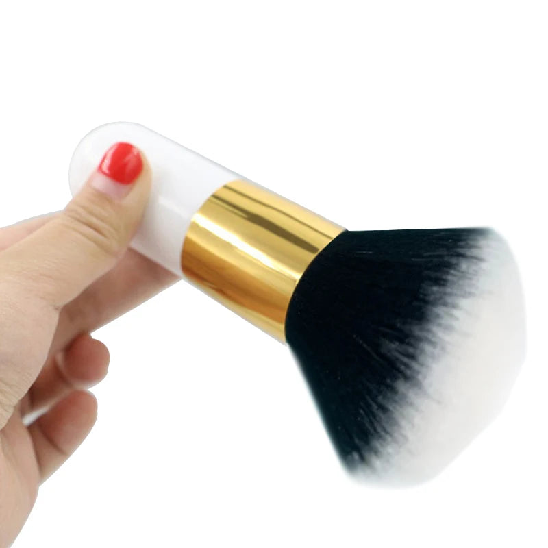 1PCS Large Makeup Brush – Soft Foundation, Powder & Blush Face Brush | Professional Cosmetic Tool