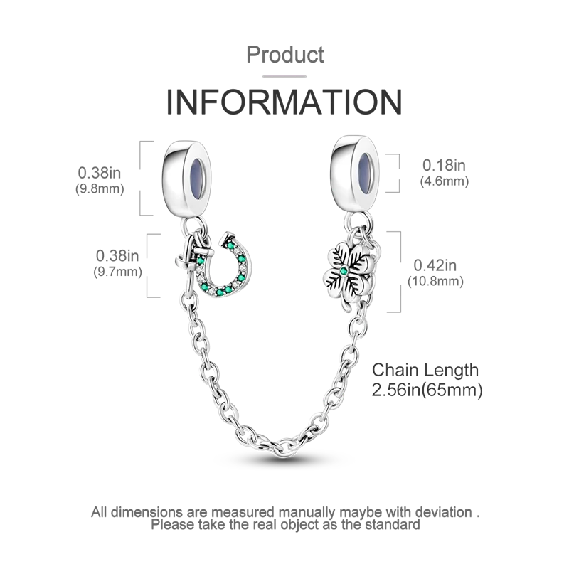 Star Moon & Evil Eye Chain Charm 🌙💙 925 Silver Bracelet Bead Women