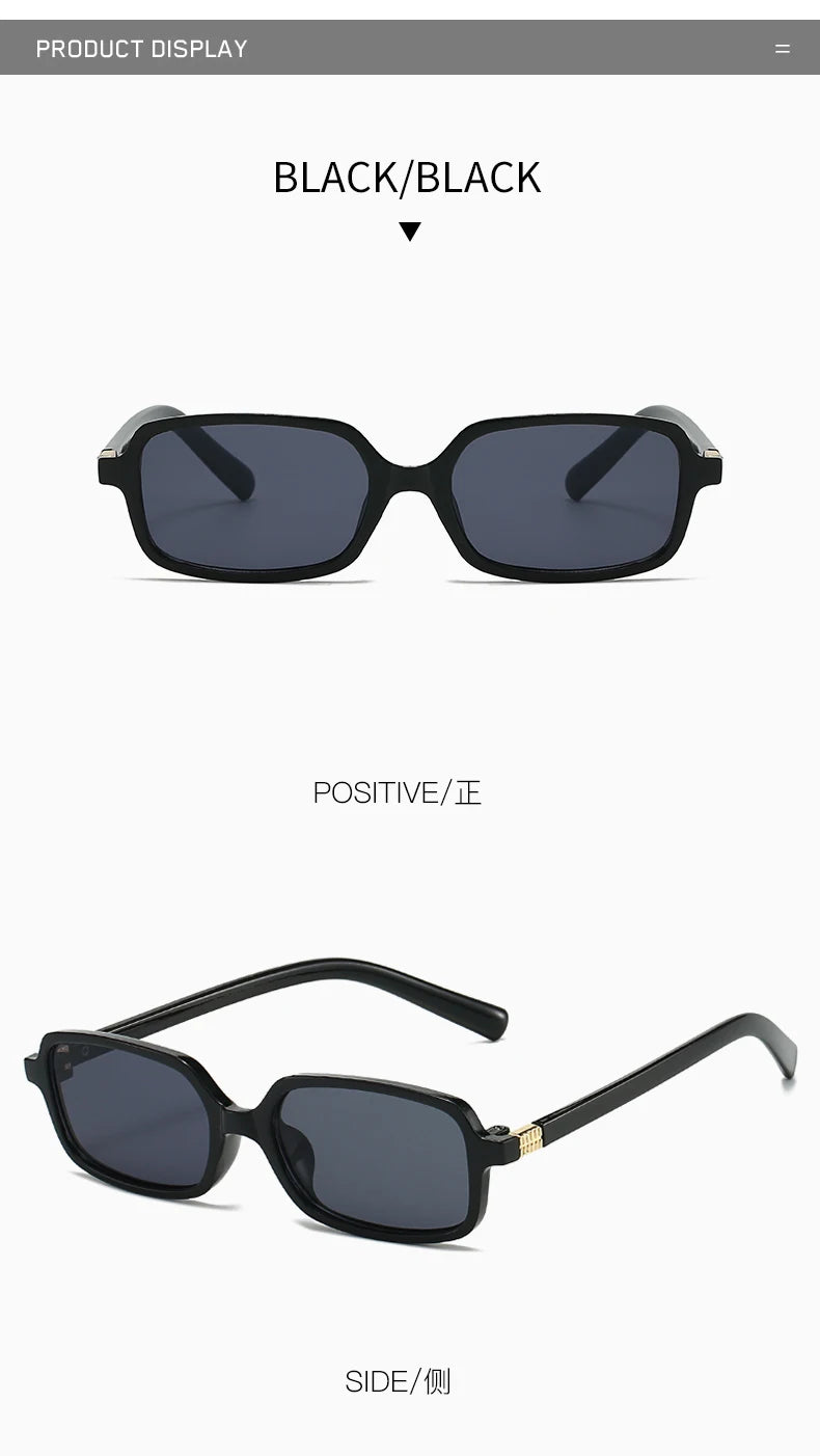 Sexy Small Rectangle Women’s Sunglasses 2025 – Leopard Brown Retro Hot Sun Glasses | Colorful Fashion Eyewear