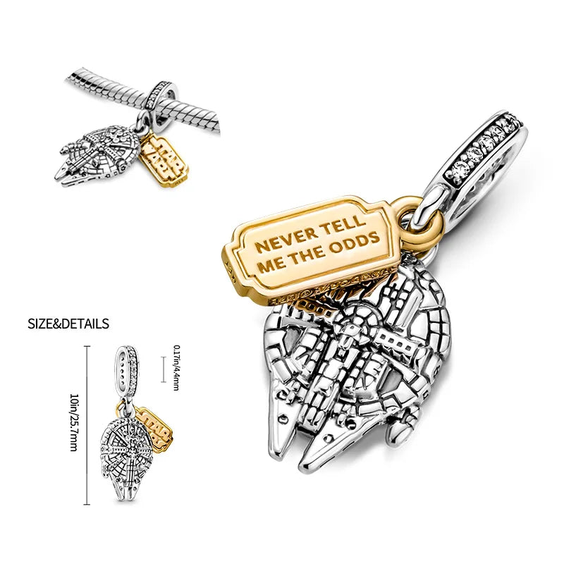 HOT TOYS Harry Potter 925 Sterling Silver Charm Beads | Cartoon Pendant Fit Original Pandora Bracelet Jewelry Gift