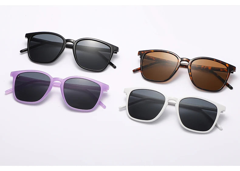 Fashion Small Square Sunglasses – Men & Women Colorful Frame Y2K Retro Gradient Sun Glasses | Hip Hop Shades UV400